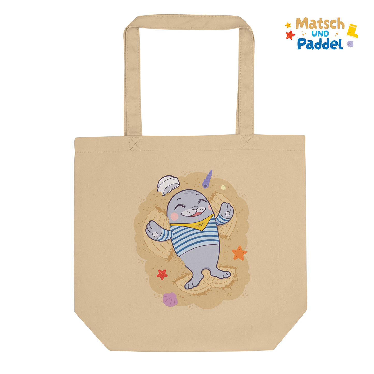 Organic fabric bag "Beach Angel"