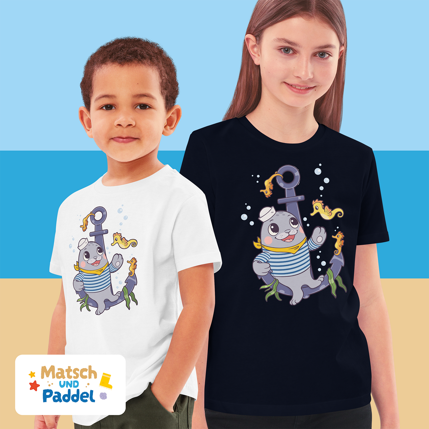 Children's T-Shirt "Dive" (organic cotton)