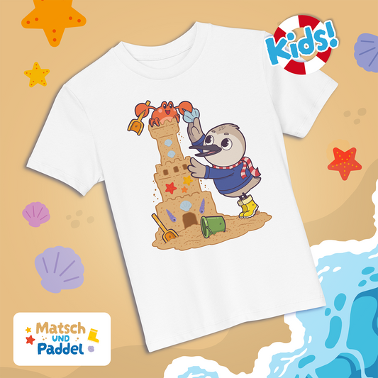 Children's T-Shirt "Sandcastle" (organic cotton)