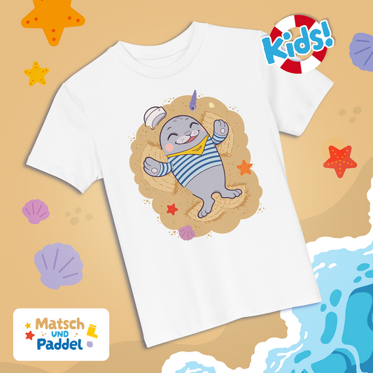 Children's T-Shirt "Beach Angel" (organic cotton)