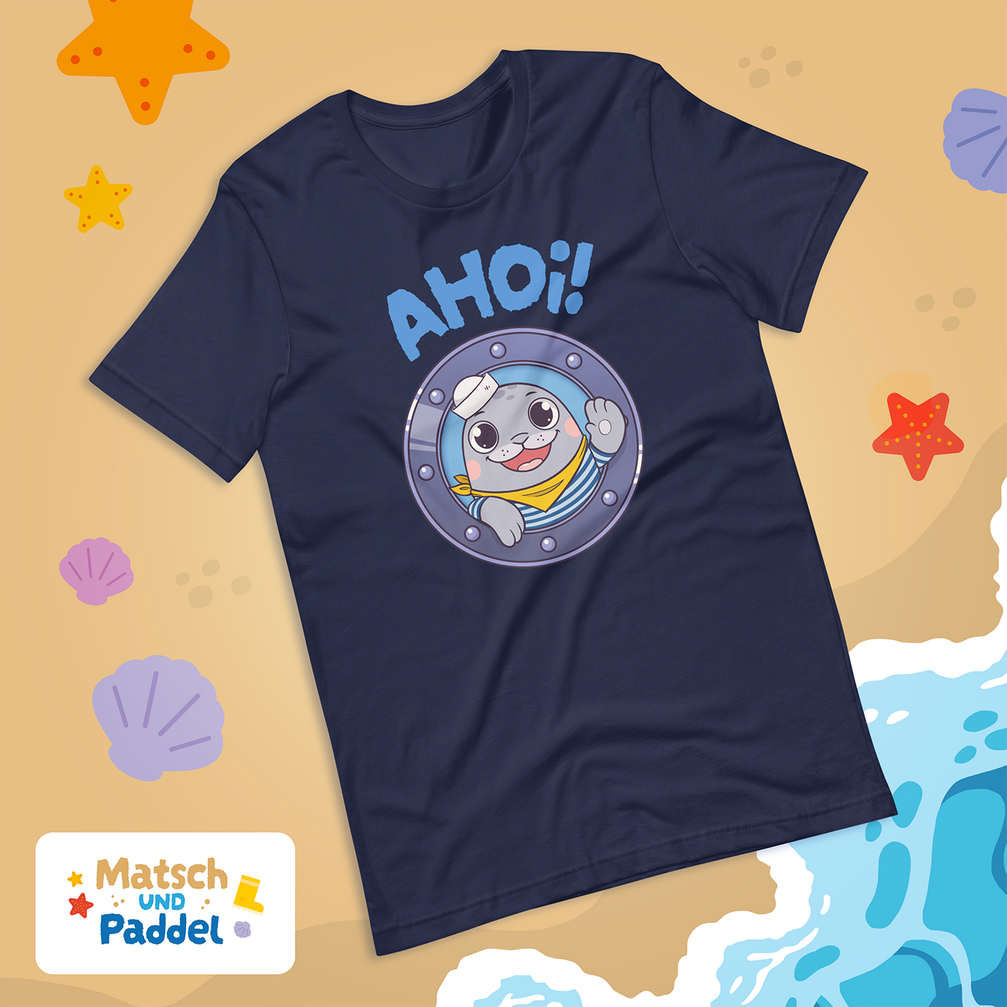 T-Shirt "Ahoy!" (Unisex)