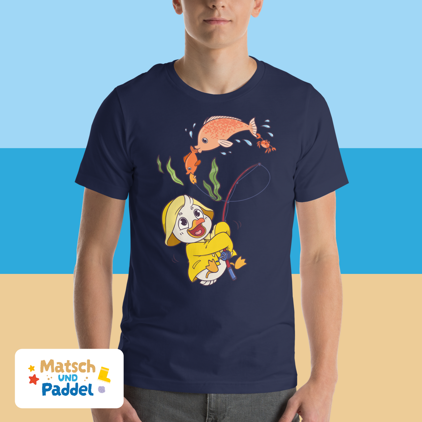 T-Shirt "Fishing" (Unisex)