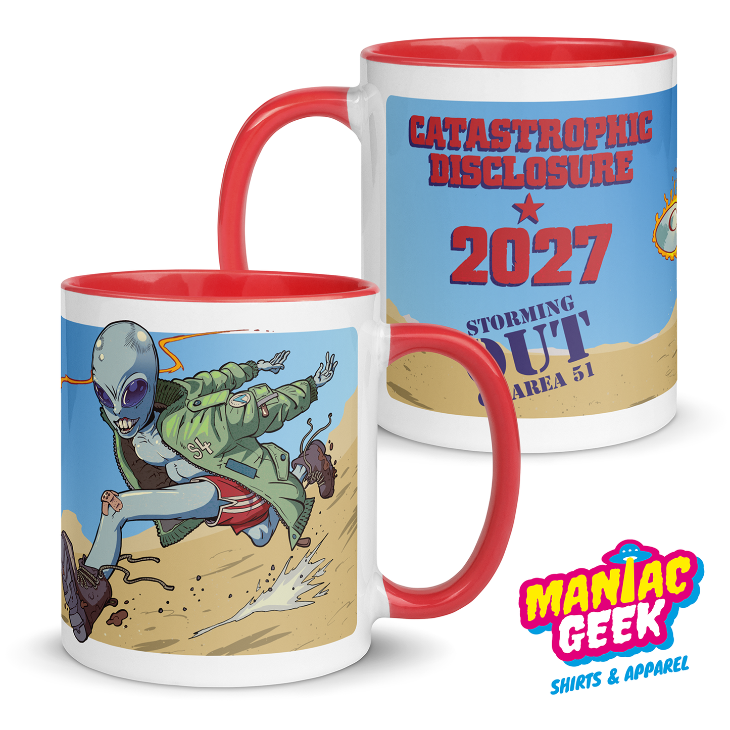 Mug "Disclosure Run" (with colored inside)