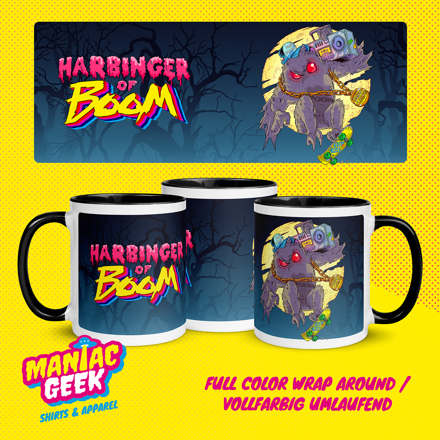 Mug "Harbinger of Boom" (with colored inside)