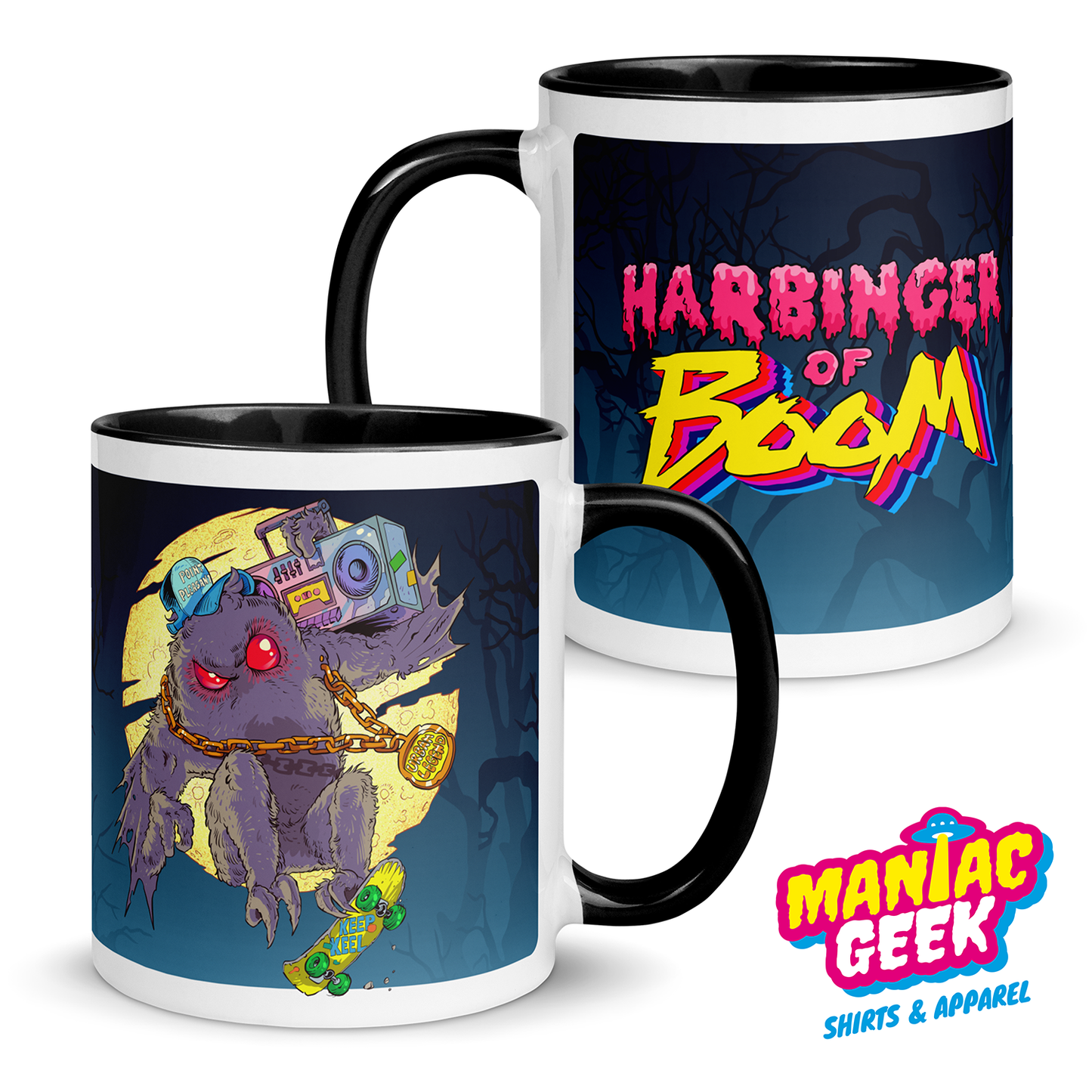 Tasse "Harbinger of Boom" (mit farbiger Innenseite)