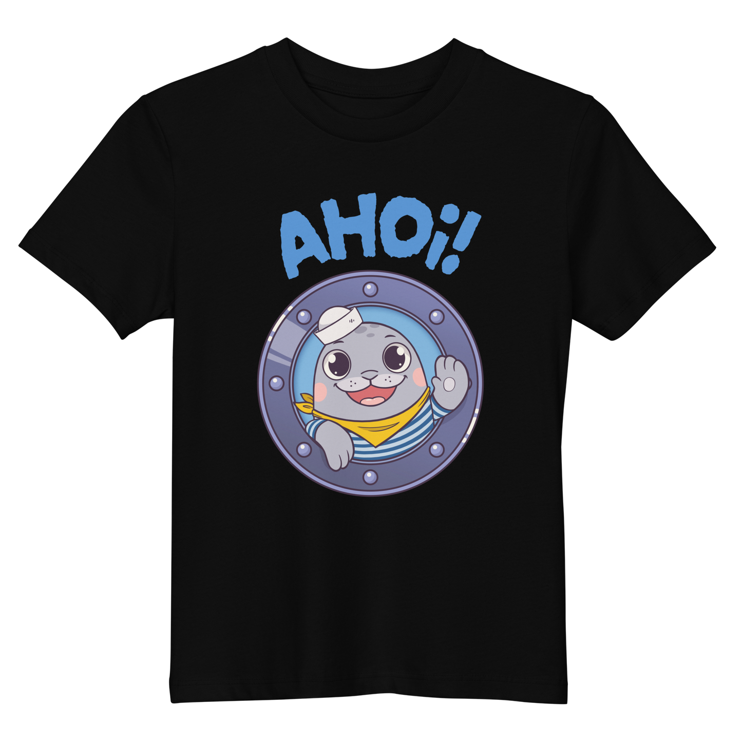 Kinder T-Shirt "Ahoi!" (Bio-Baumwolle)