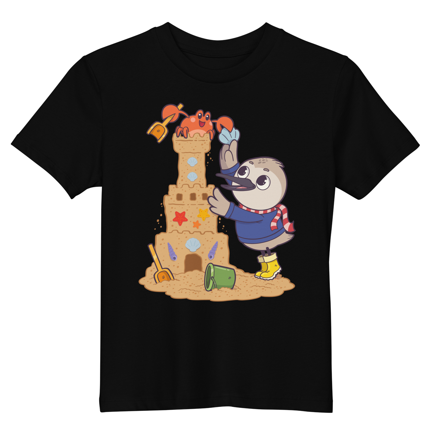 Children's T-Shirt "Sandcastle" (organic cotton)