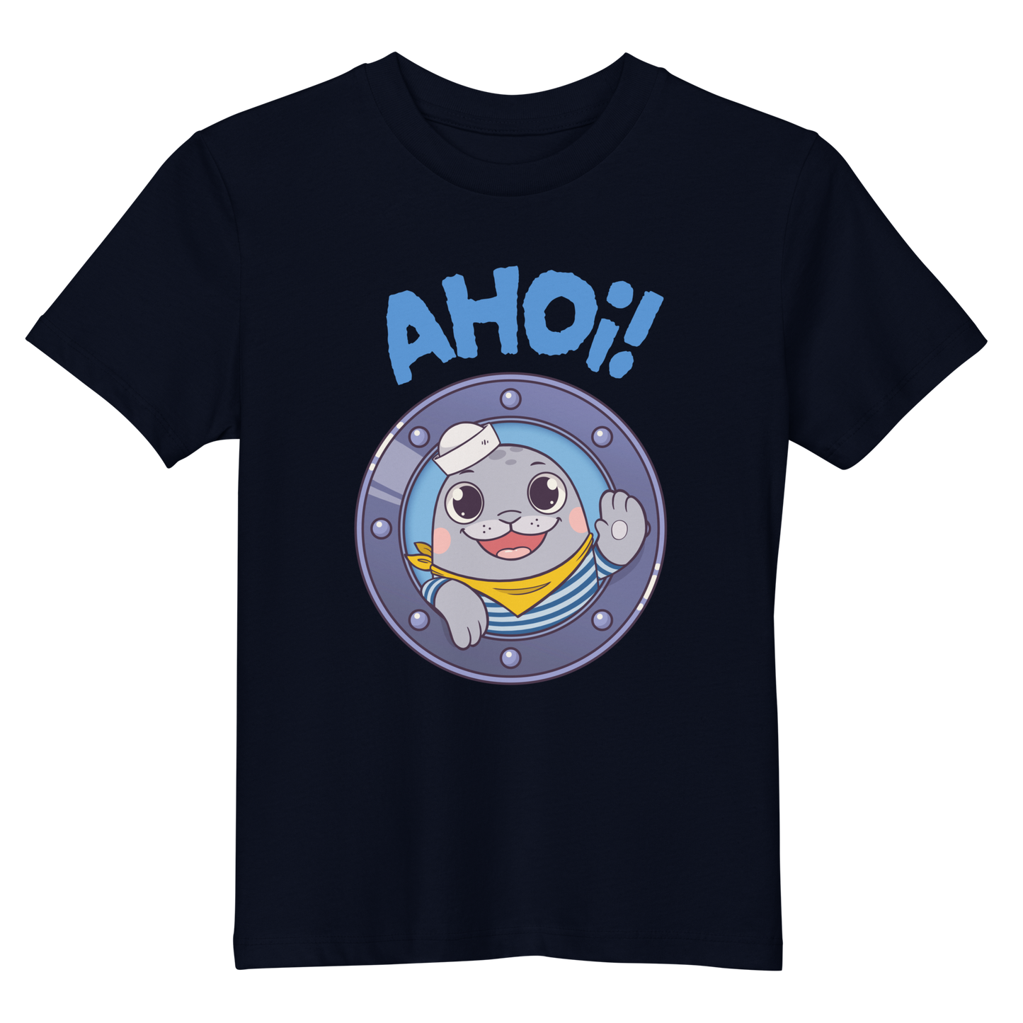 Kinder T-Shirt "Ahoi!" (Bio-Baumwolle)