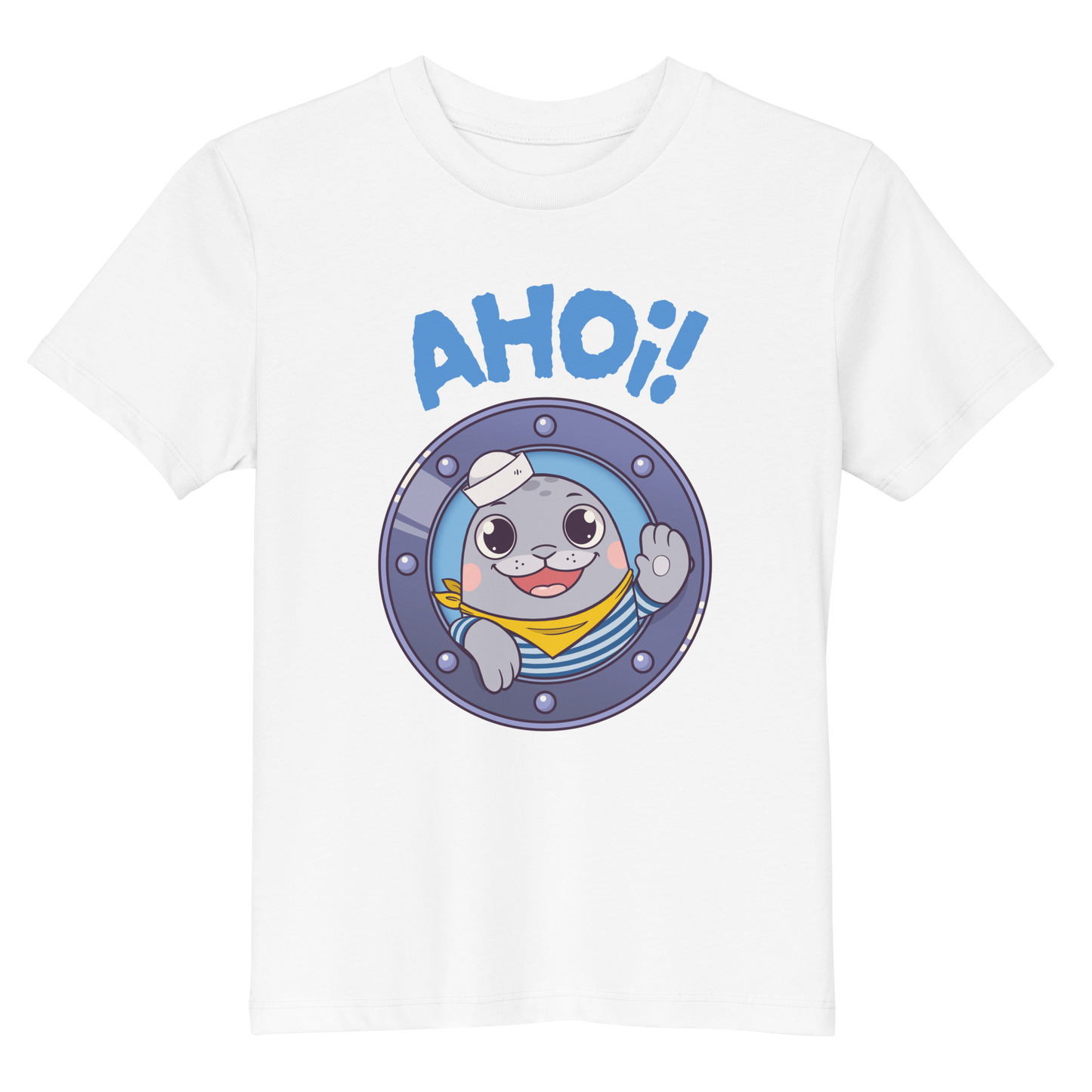 Kinder T-Shirt "Ahoi!" (Bio-Baumwolle)