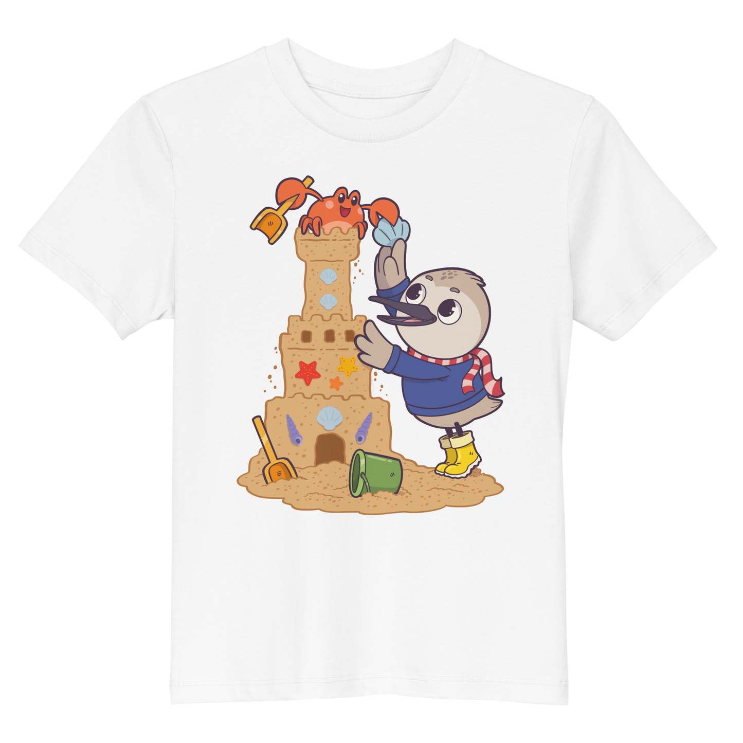 Children's T-Shirt "Sandcastle" (organic cotton)