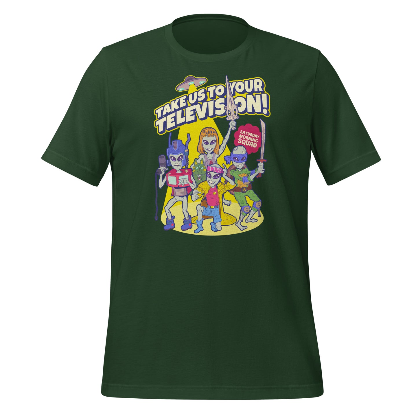 T-Shirt "Take Us To Your Television" (Unisex)