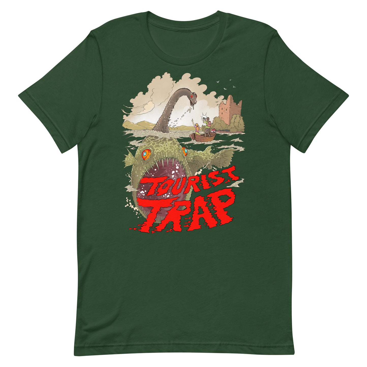 T-Shirt "Tourist Trap" / Loch Ness (Unisex)